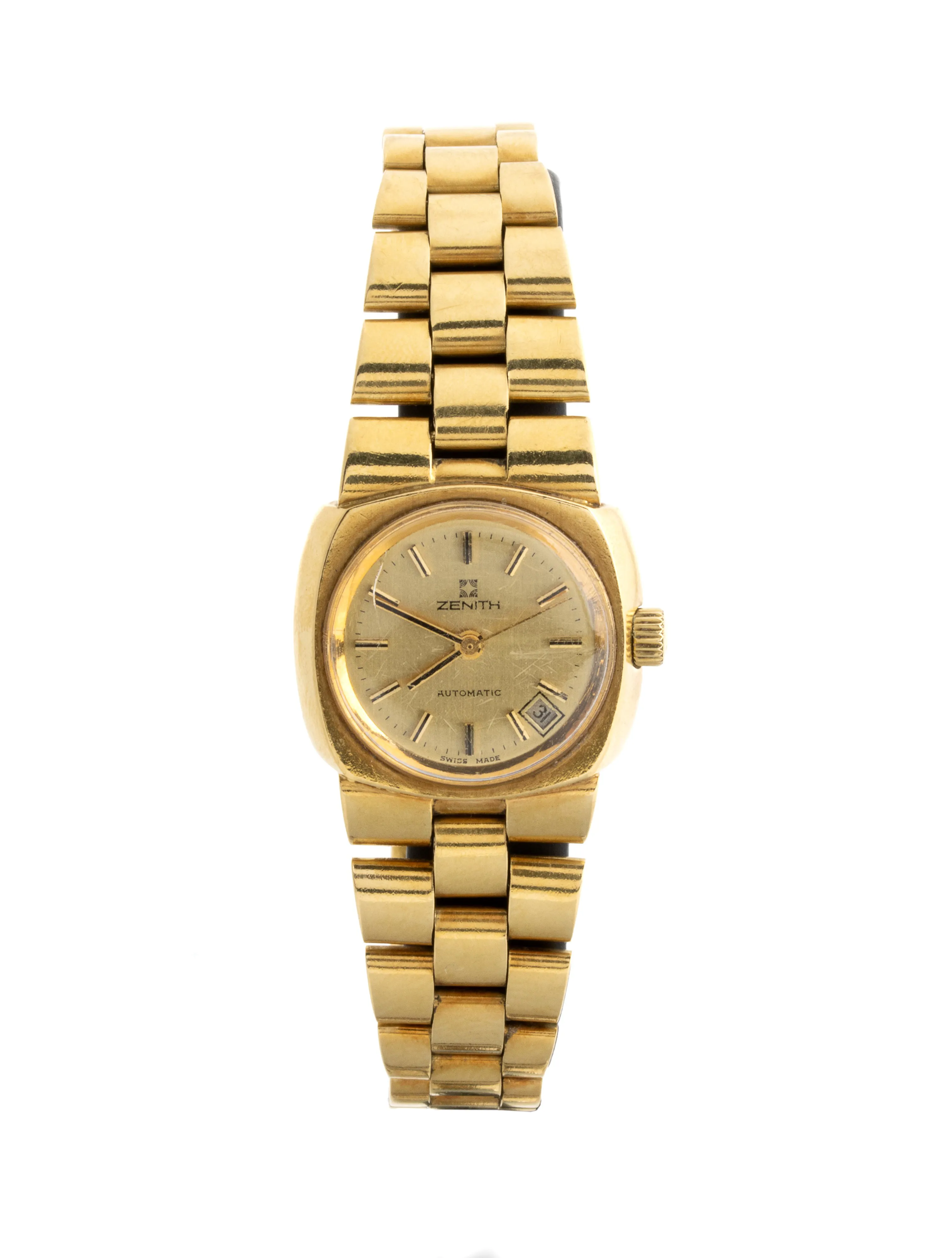 Zenith 22mm Yellow gold Champagne