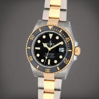 Rolex Submariner 126613LN Yellow gold and Stainless steel Black