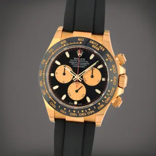 Rolex Daytona 116518LN Yellow gold Black