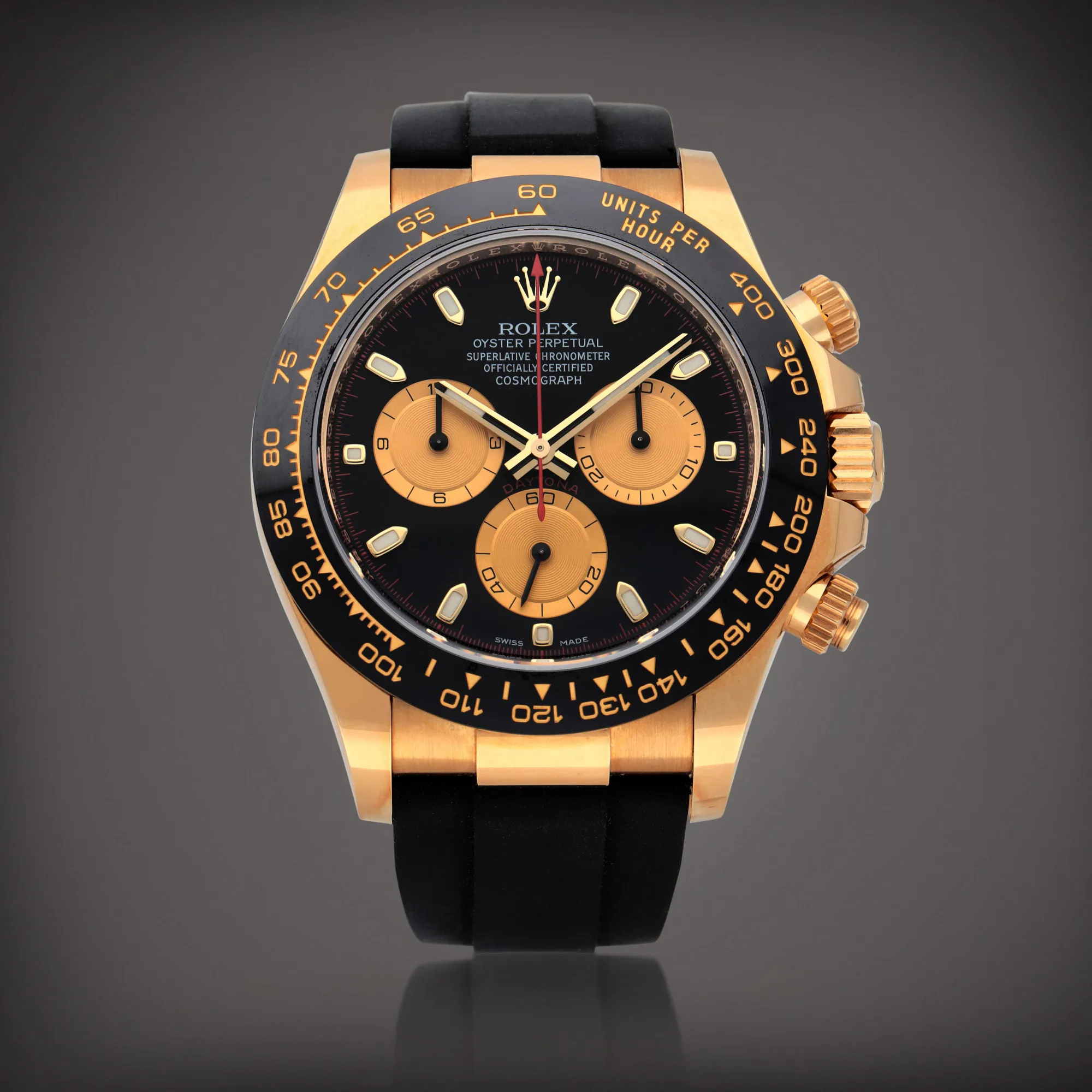 Rolex Daytona 116518LN 40mm Yellow gold Black 3