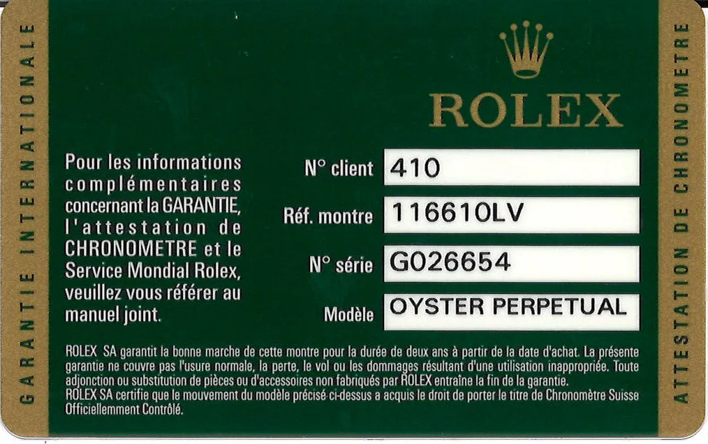 Rolex Submariner 116610LV 40mm Stainless steel Green 4