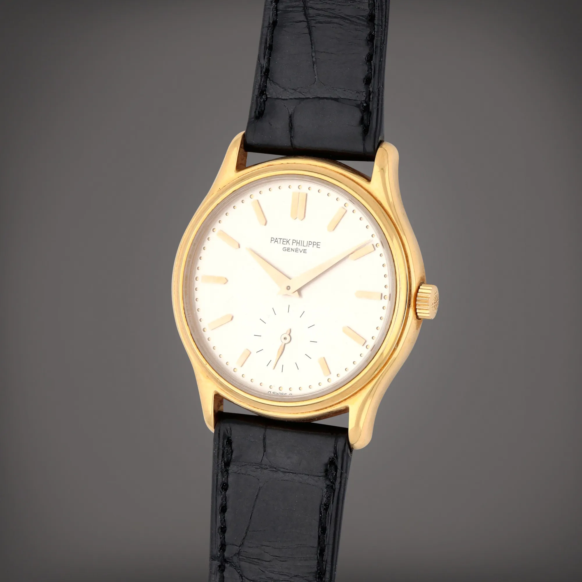 Patek Philippe Calatrava 3923 32mm Yellow gold Silver