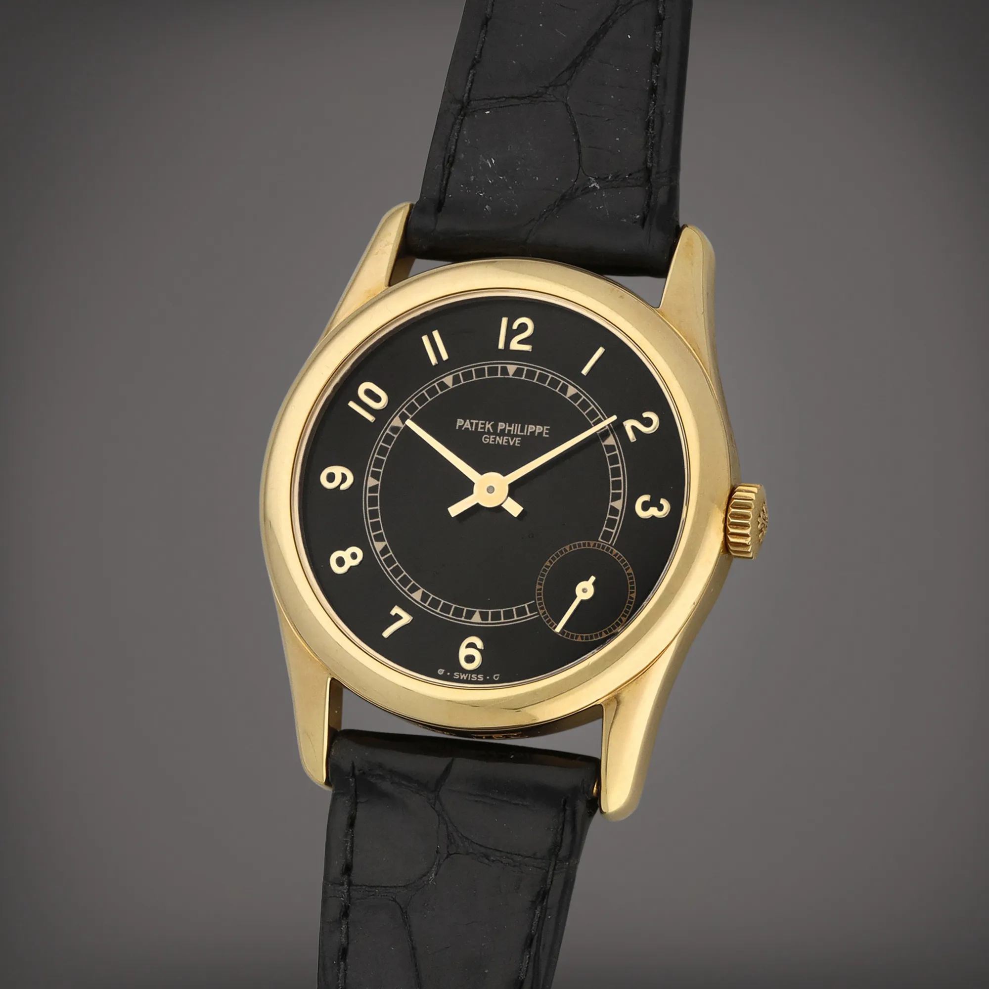 Patek Philippe Calatrava 5000 33mm Yellow gold Black