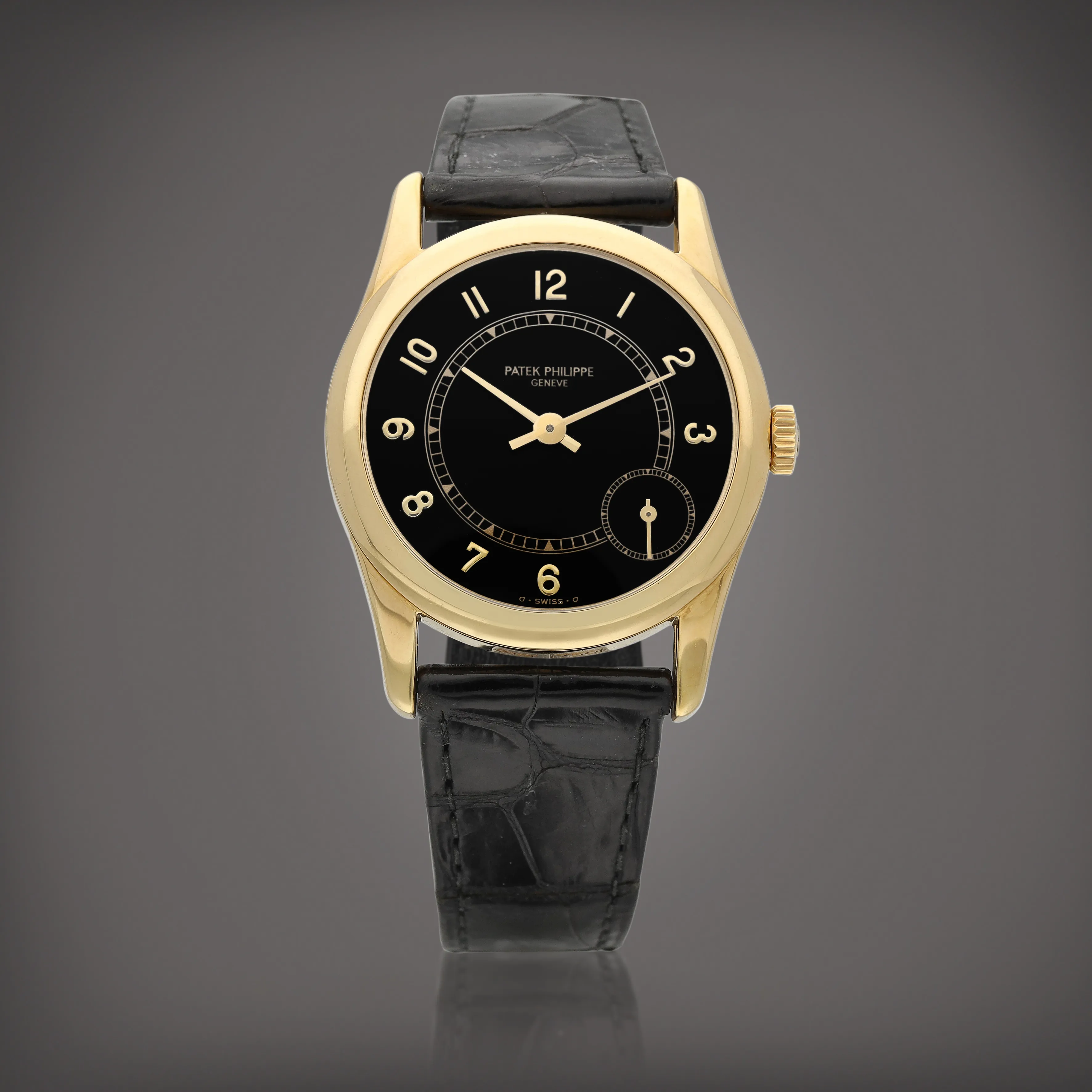 Patek Philippe Calatrava 5000 33mm Yellow gold Black 1