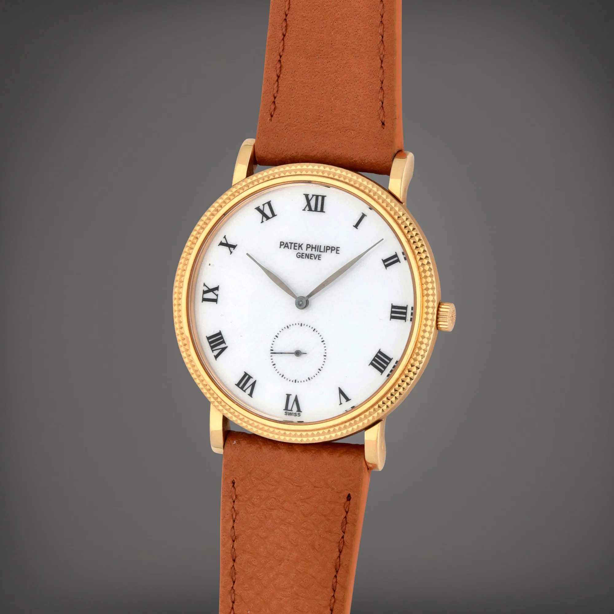 Patek Philippe Calatrava 3919 33.5mm Yellow gold White