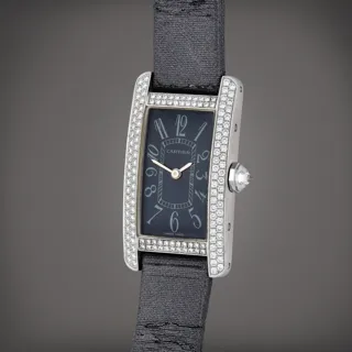 Cartier Tank Américaine 2489 White gold and Diamond Gray