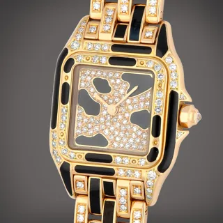 Cartier Panthère 8057915 Yellow gold and Diamond Black