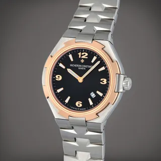 Vacheron Constantin Overseas 25250 Rose gold and Stainless steel Black