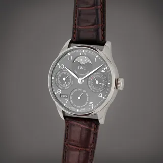 IWC Portugieser IW502218 White gold Gray