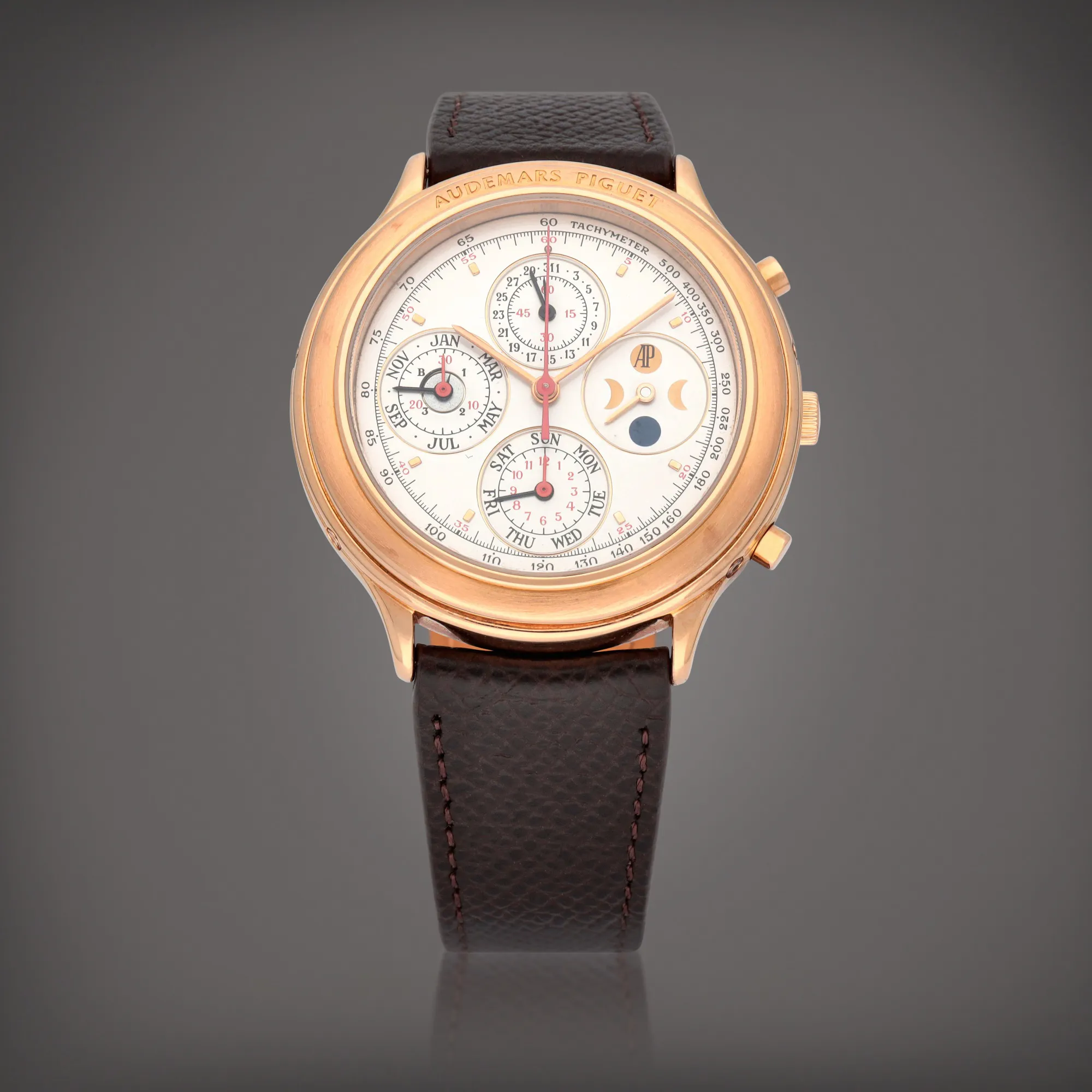 Audemars Piguet Huitième Quantième Perpetuel 25695OR 40mm Rose gold Opaline 1