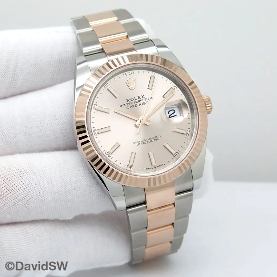 Rolex Datejust 41 126331 41mm 18K/SS Champagne