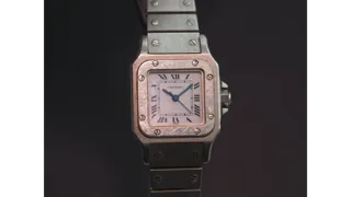 Cartier Santos 0901 Stainless steel White