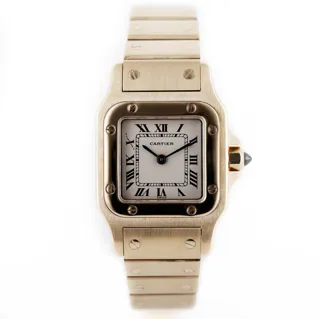 Cartier Santos 866930 Yellow gold White