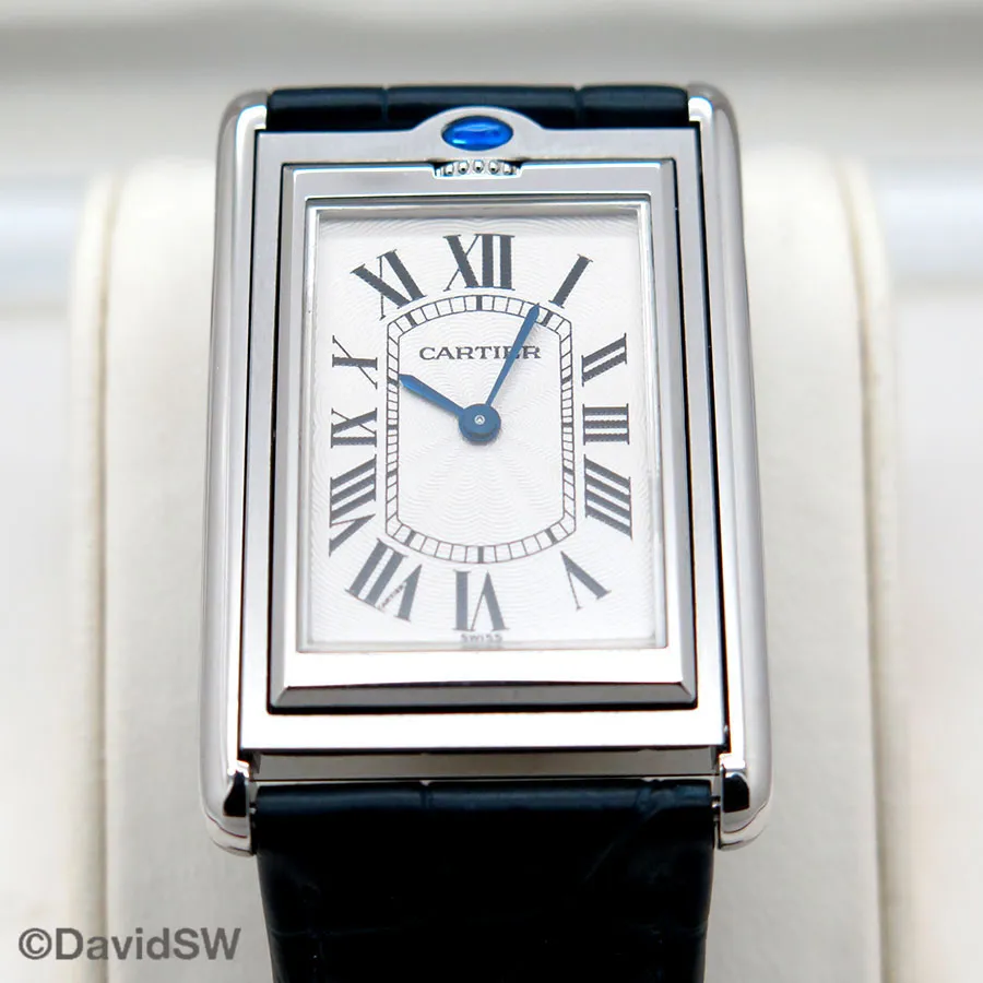 Cartier Tank Basculante Mécanique W1011358 38mm Stainless steel Silver 4