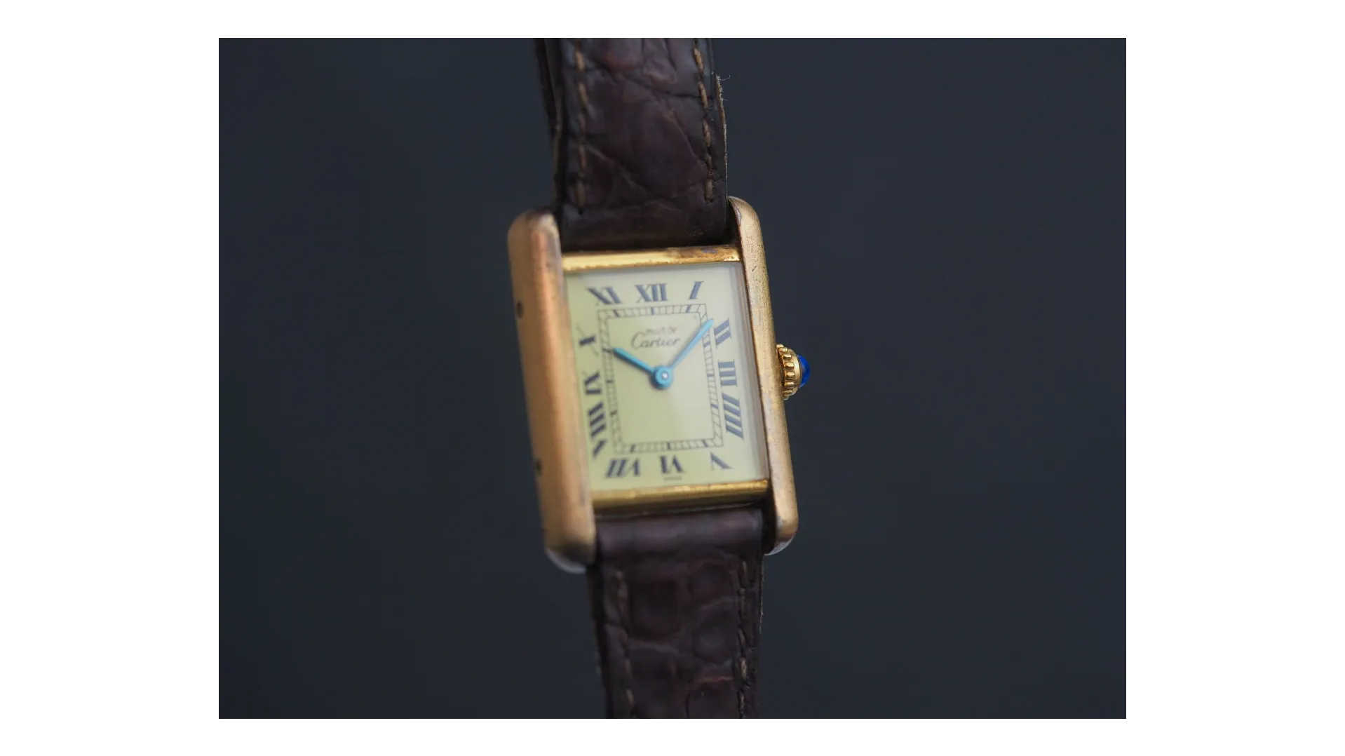 Cartier Tank Must 20mm Vermeil Cream 1