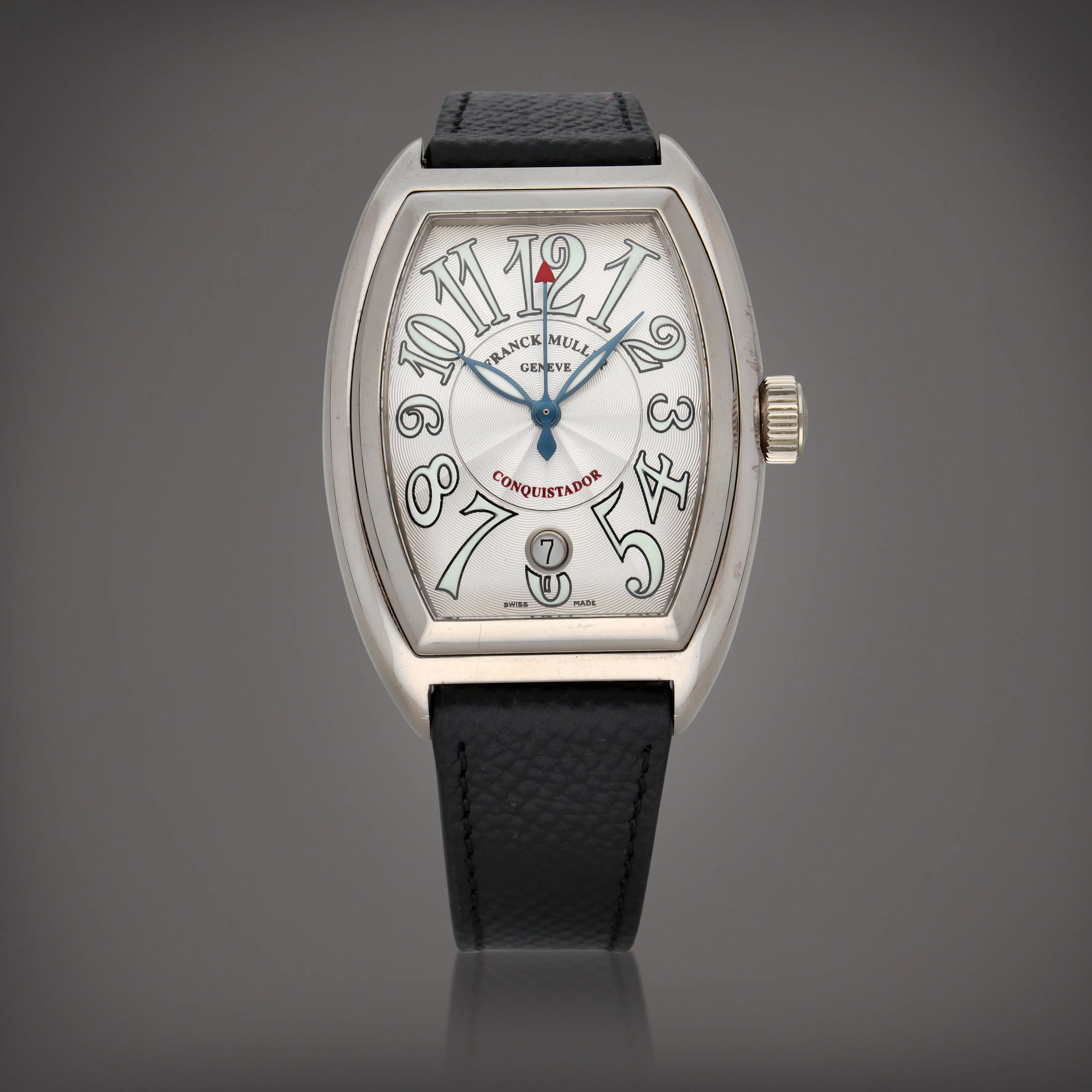 Franck Muller Conquistador 8000 SC 35mm White gold Silver