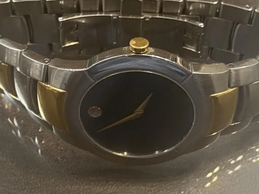Movado Museum 36mm Stainless Steel Two-Tone Black 4