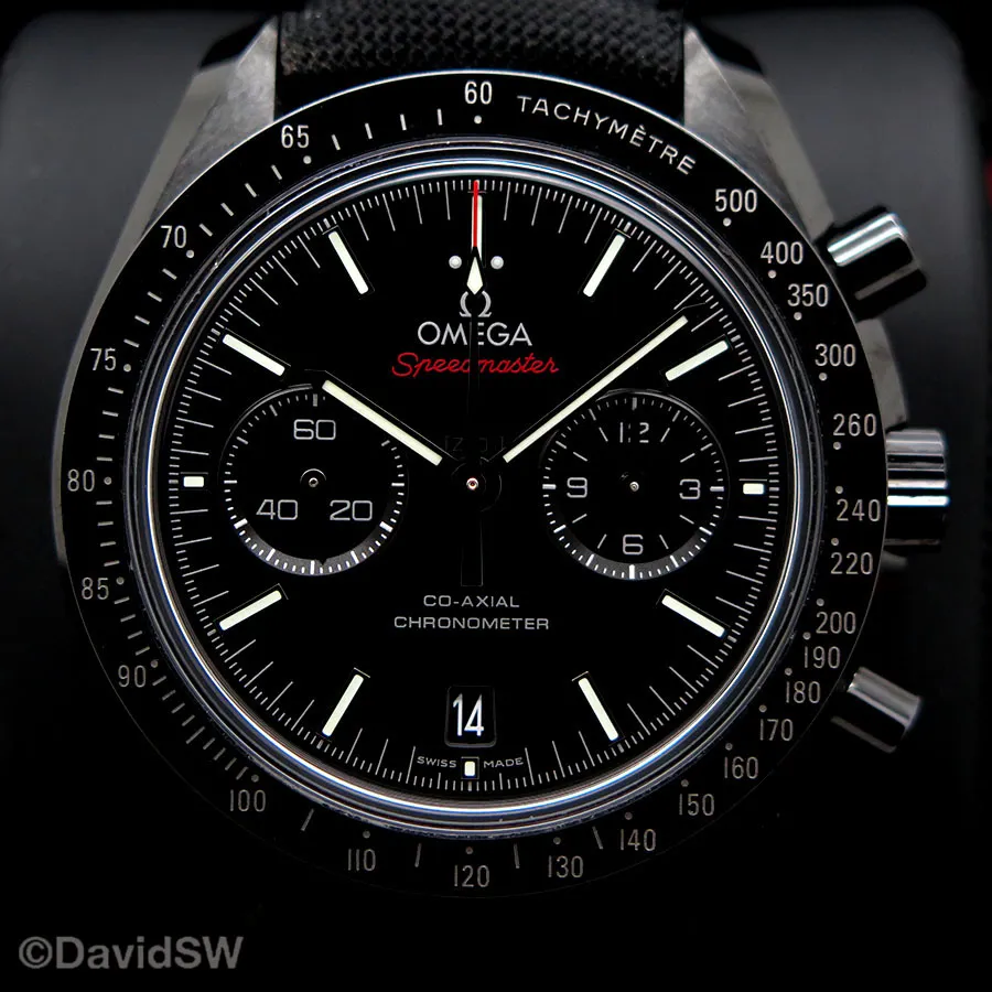 Omega Speedmaster Professional Moonwatch 311.92.44.51.01.007 44mm Ceramic Black 2