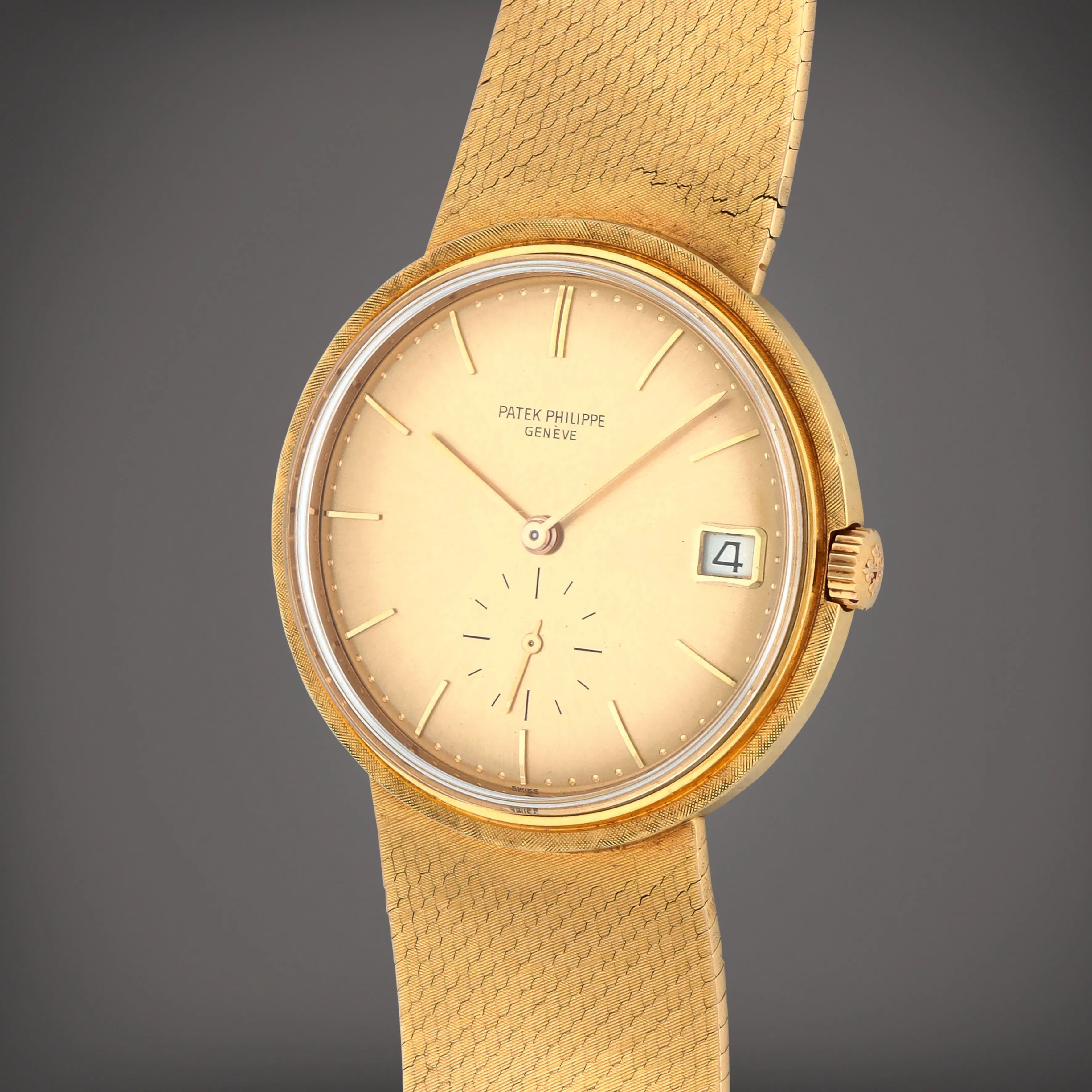 Patek Philippe Calatrava 3445/6J 35mm Yellow gold Gilt