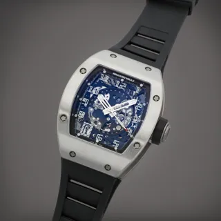 Richard Mille RM 010 RM010 AG Ti Titanium Semi-skeletonized