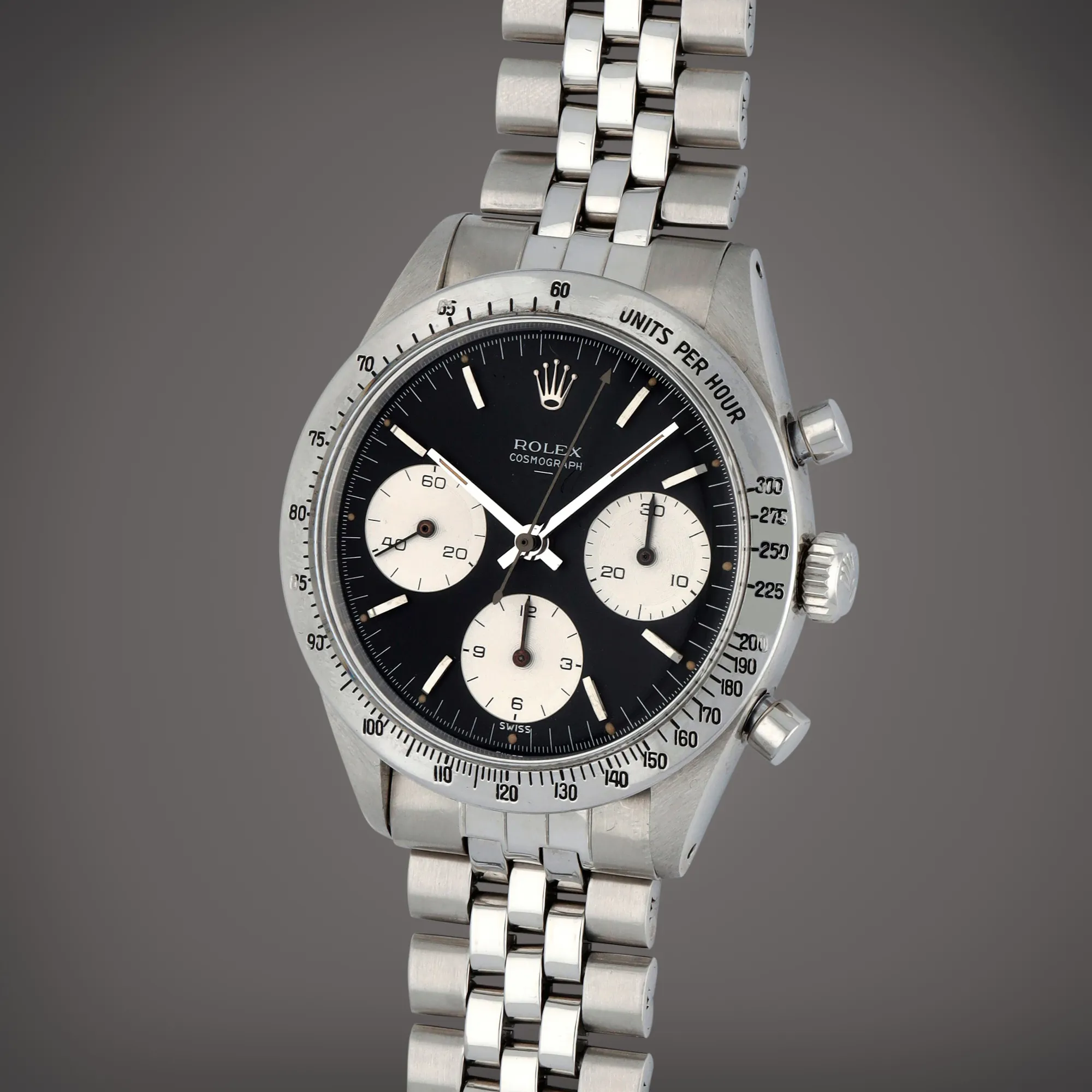 Rolex Daytona 6239 36.5mm Stainless steel Black