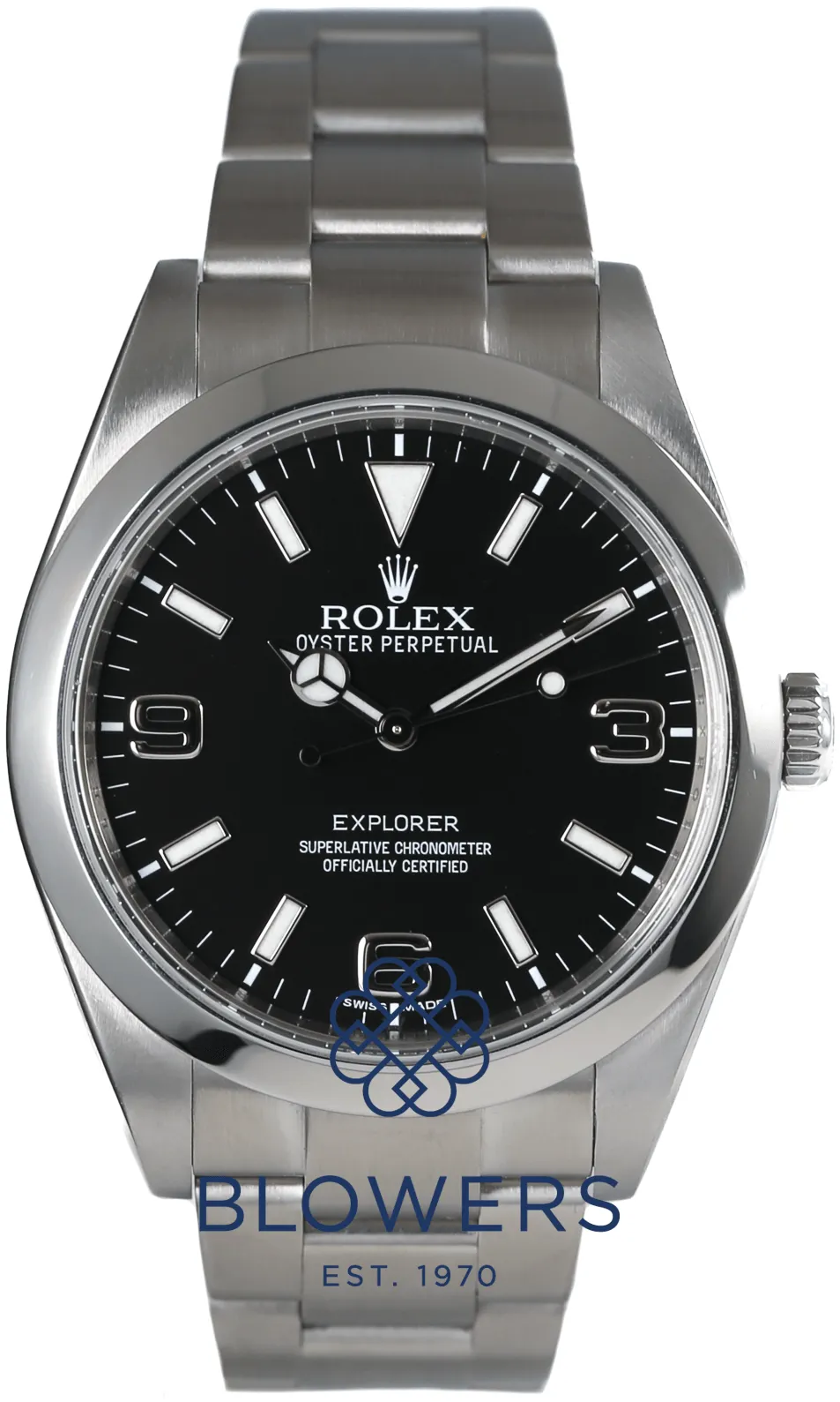 Rolex Oyster Perpetual Explorer 214270 39mm Stainless steel Black