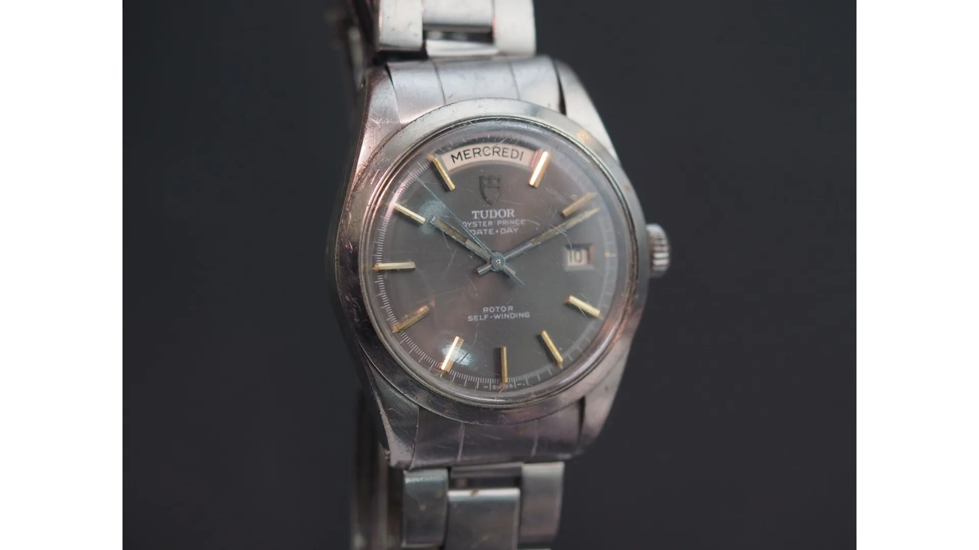 Tudor Prince 7017/0 37mm Stainless steel Gray