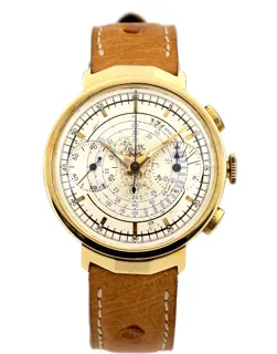 Zenith Compur 57617_PF Yellow gold Silver