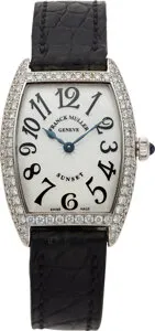 Franck Muller Sunset White gold and Diamond Silver