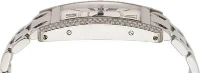 Cartier Tank Américaine 2489 19mm White gold and diamond Silver 2