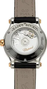 Chopard Happy Sport 8573 30mm Stainless steel, rose gold and diamond-set Silver 3
