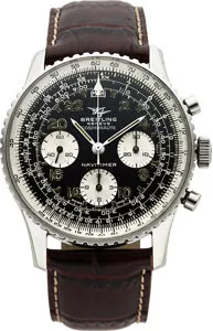 Breitling Navitimer Cosmonaute 809 40mm Stainless steel Black