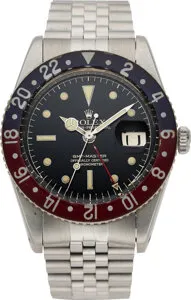 Rolex GMT-Master 6542 38mm Stainless steel Black