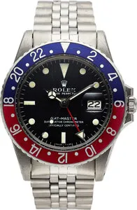 Rolex GMT-Master 1675 40mm Stainless steel Black