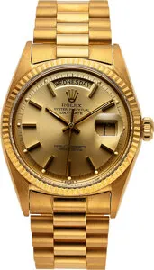 Rolex Day-Date 36 1803 36mm Yellow gold Champagne