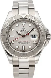 Rolex Yacht-Master 40mm Platinum and Stainless steel Silver