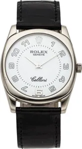 Rolex Cellini Danaos 4233 33mm White gold White