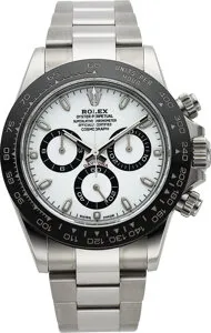 Rolex Daytona 116500LN 40mm Stainless steel White