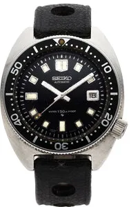 Seiko Diver 6105 41mm Stainless steel Black