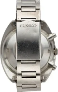 Seiko Chronograph 6139 41.5mm Stainless steel Black 2