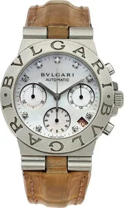 Bulgari CH 35 S 36mm Stainless steel Mother-of-pearl