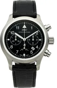 IWC Pilot Chronograph IW3741.P 36mm Stainless steel Black