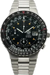 TAG Heuer Pilot 42mm Stainless steel Black