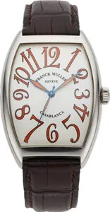 Franck Muller Casablanca 47mm Stainless steel White