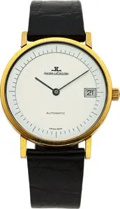 Jaeger-LeCoultre 34.5mm Yellow gold White