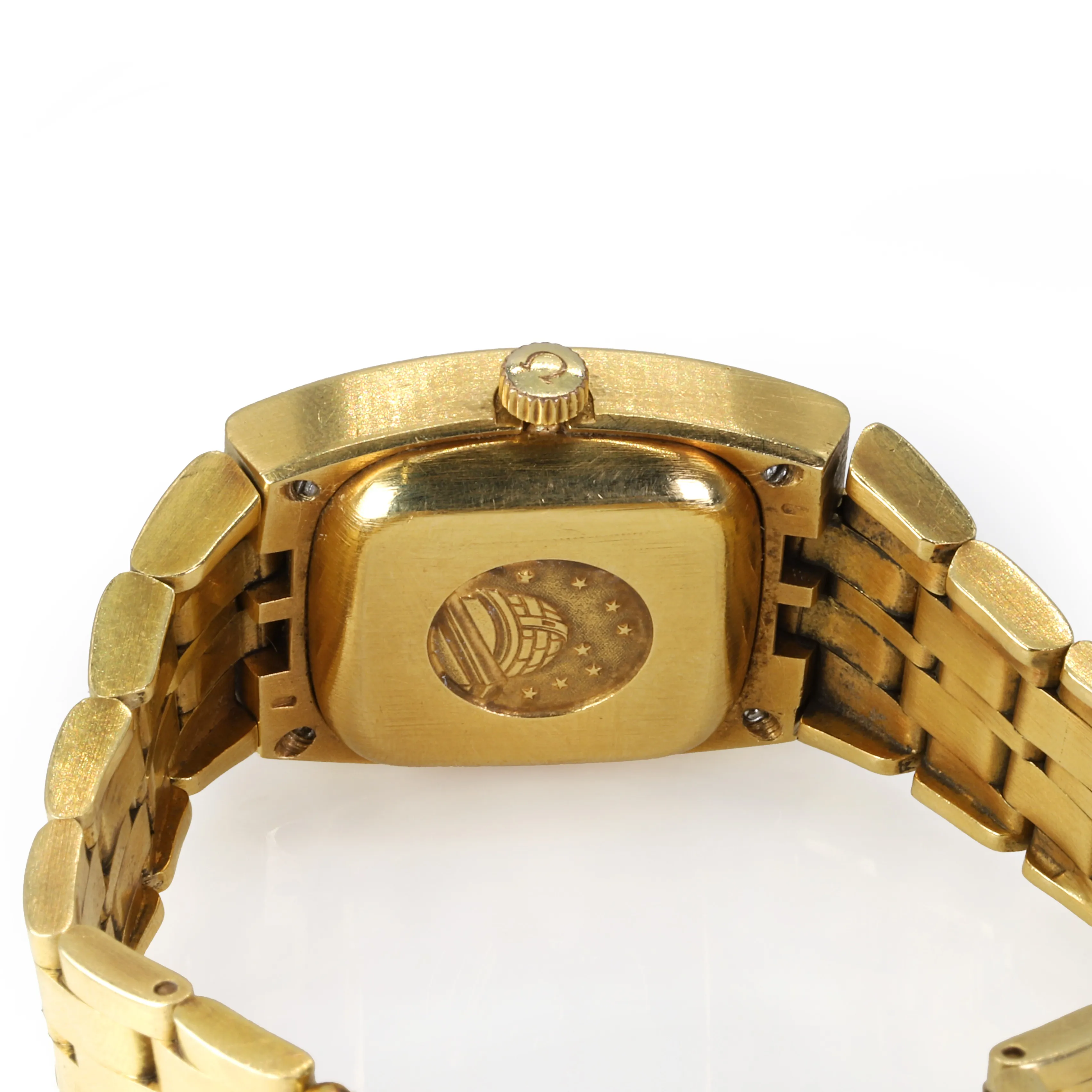 Omega Constellation 25mm 18k gold Champagne 2