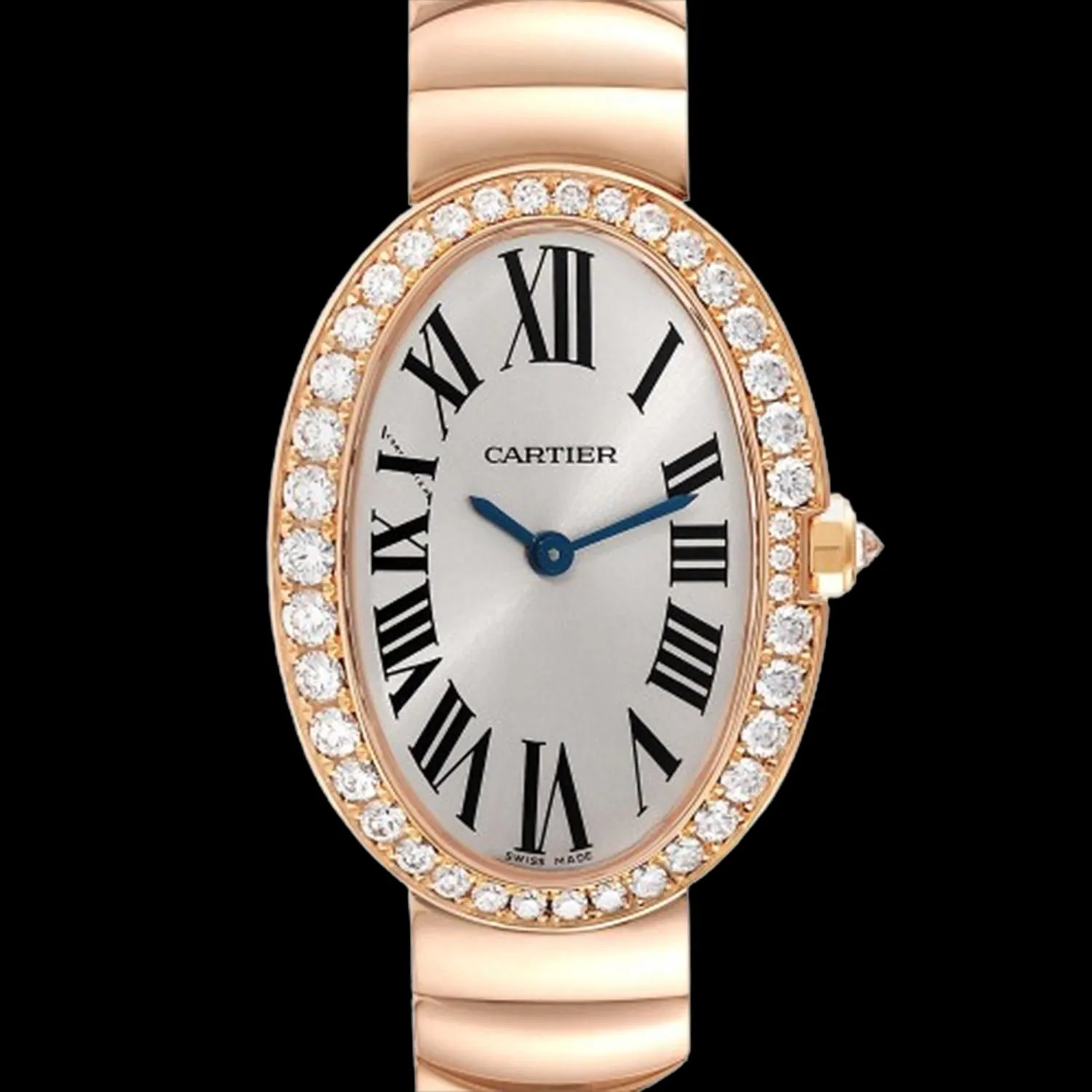 Cartier Baignoire 24.5mm Rose gold