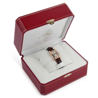 Cartier Tank Américaine W2607456 Rose gold White