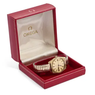 Omega Genève Metal and Gold-plated Gilt