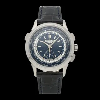 Patek Philippe World Time Chronograph White gold